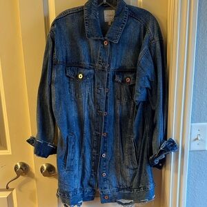 💙Oversized Denim Jacket